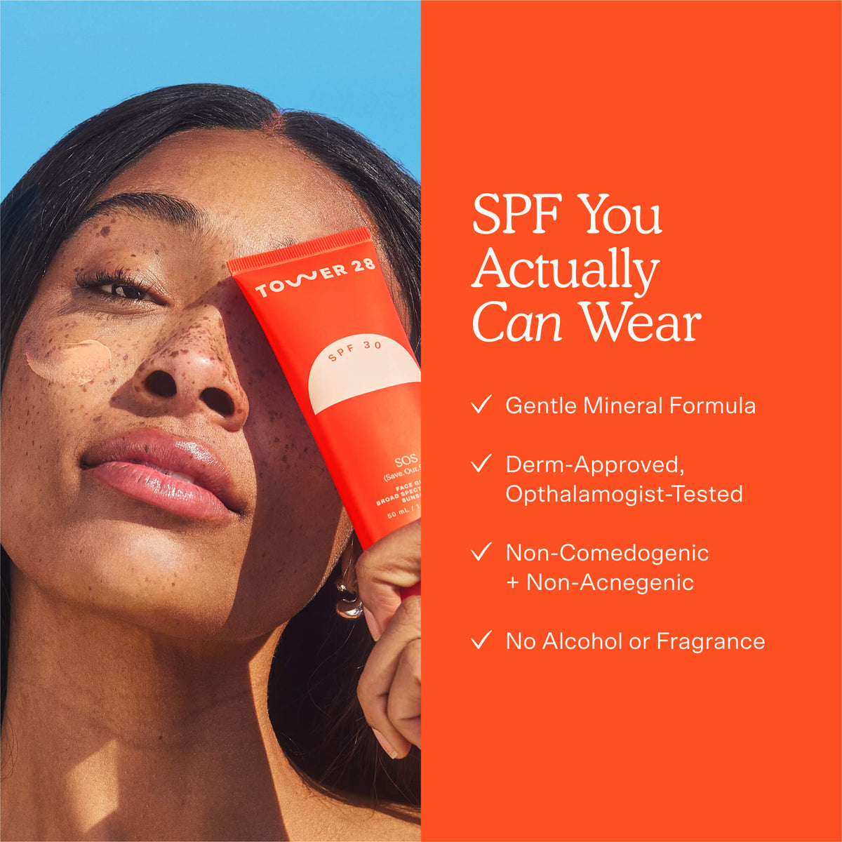 SOS FaceGuard™ SPF 30 Sunscreen PA+++ W0