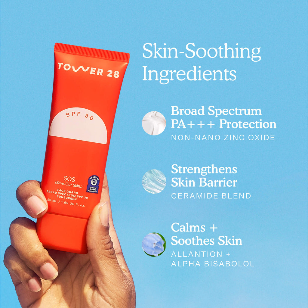 SOS FaceGuard™ SPF 30 Sunscreen PA+++ W0